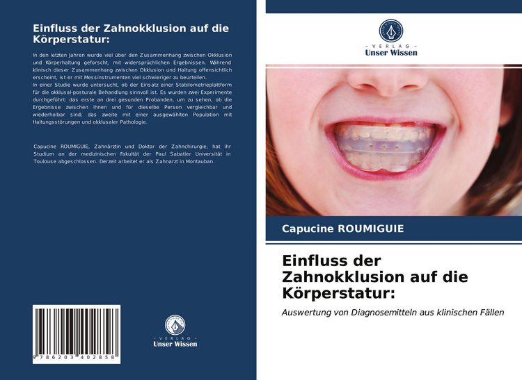 Produktbild: Einfluss der Zahnokklusion auf die K&ouml;rperstatur: