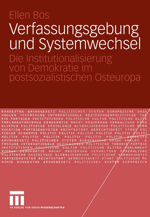 Produktbild: Verfassungsgebung und Systemwechsel