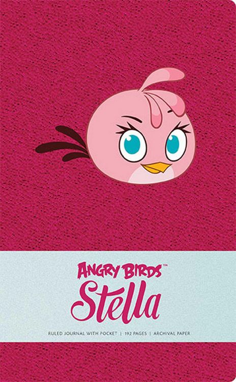 Produktbild: Angry Birds Stella Hardcover Ruled Journal
