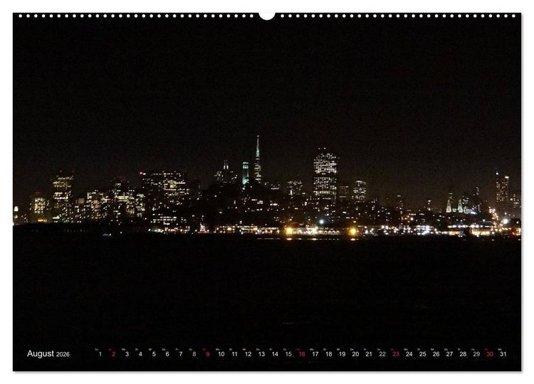 Produktbild: San Francisco Westk&uuml;ste USA (Wandkalender 2026 DIN A2 quer), CALVENDO Monatskalender