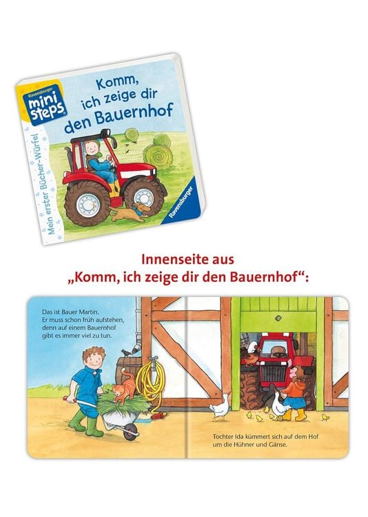 Produktbild: Ministeps: Mein erster B&uuml;cher-W&uuml;rfel: Mein allererstes Wissen (B&uuml;cher-Set)