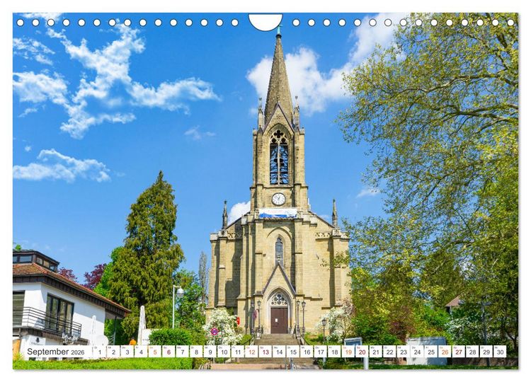Produktbild: Bad Pyrmont Impressionen (Wandkalender 2026 DIN A4 quer), CALVENDO Monatskalender