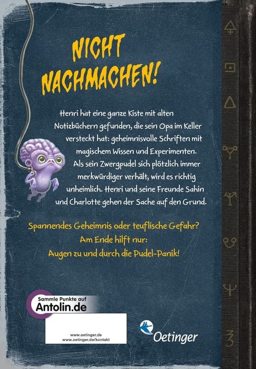 Produktbild: Dunkle K&uuml;nste 1. Pudel-Panik