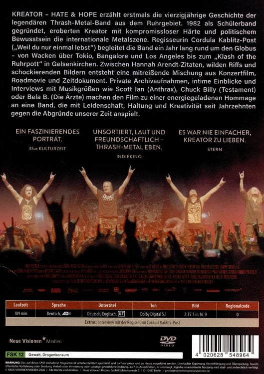 Produktbild: Kreator - Hate & Hope