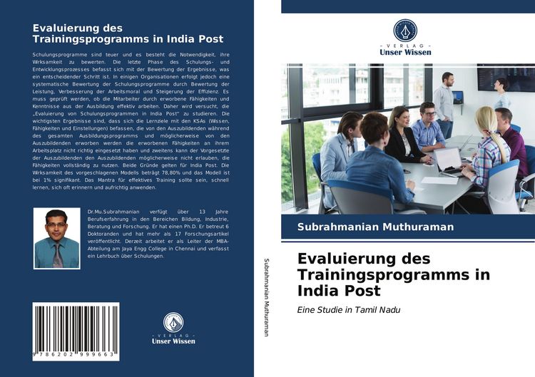 Produktbild: Evaluierung des Trainingsprogramms in India Post