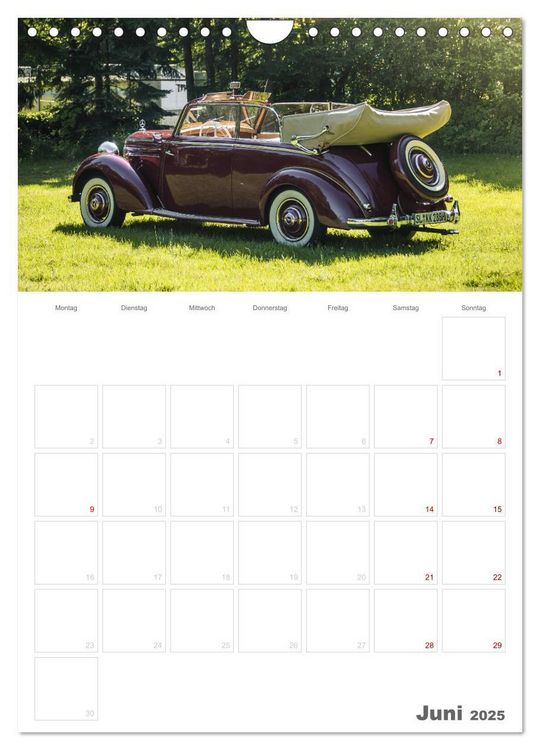 Produktbild: Mercedes Benz 170 SCB (Wandkalender 2025 DIN A4 hoch), CALVENDO Monatskalender