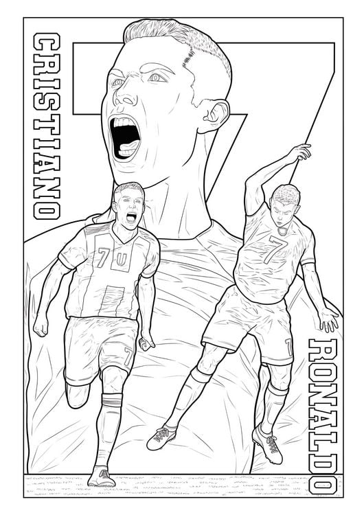 Produktbild: Fu&szlig;ball Malbuch - Tore, Siege & Triumphe SUPERSTARS Fu&szlig;ballhelden der EM 2024 &ndash; ab 6 Jahren mit 50 Ausmalbildern