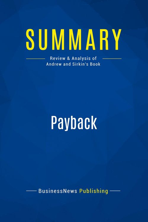 Produktbild: Summary: Payback
