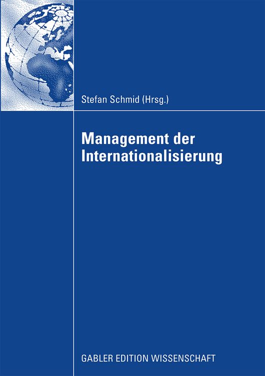 Produktbild: Management der Internationalisierung