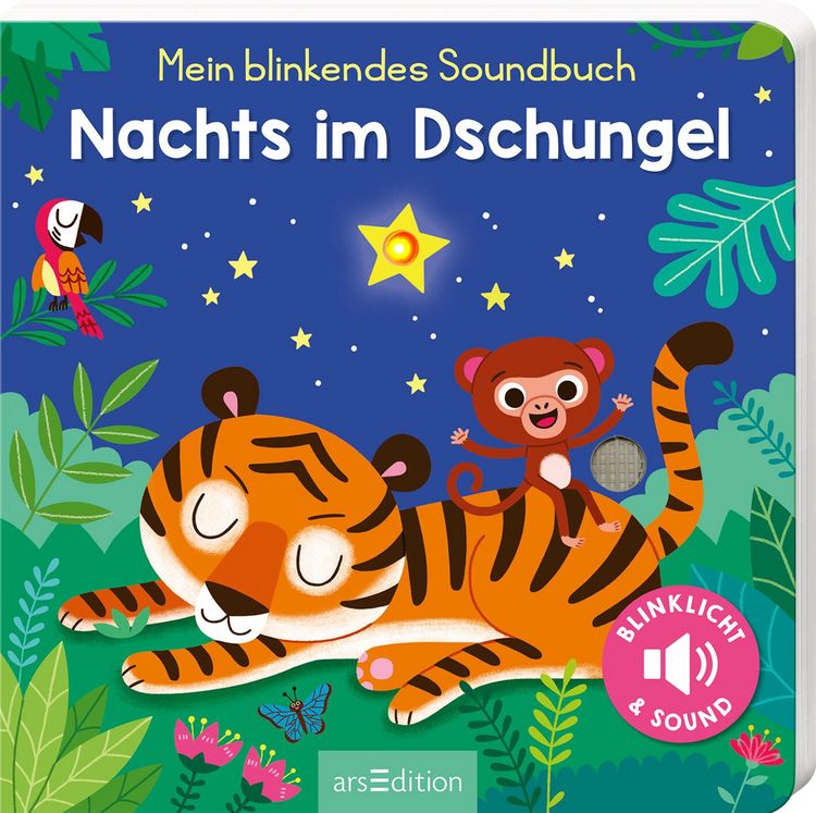 Produktbild: Mein blinkendes Soundbuch &ndash; Nachts im Dschungel