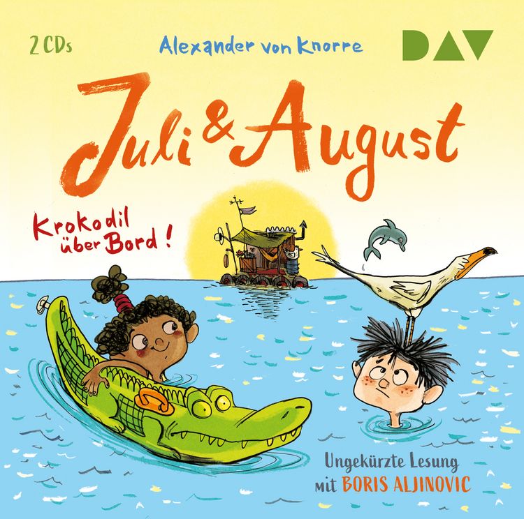 Produktbild: Juli und August &ndash; Krokodil &uuml;ber Bord!