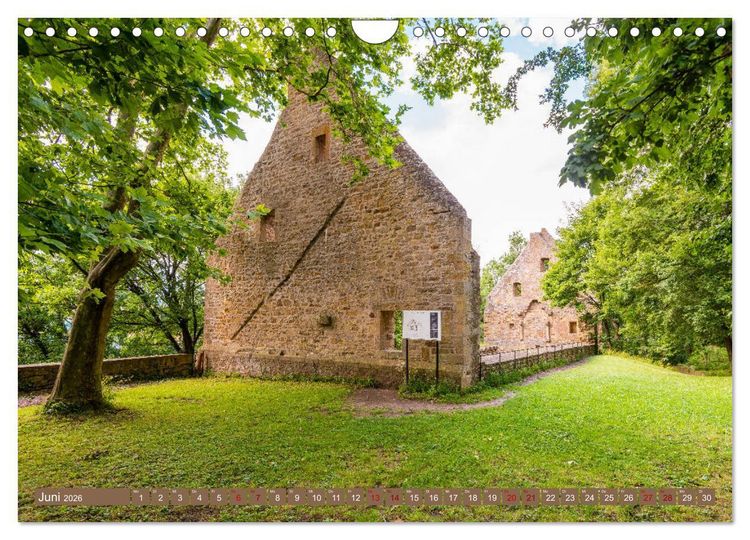 Produktbild: Mystischer Disibodenberg (Wandkalender 2026 DIN A4 quer), CALVENDO Monatskalender