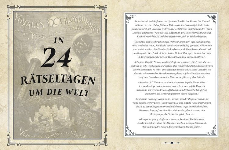 Produktbild: Jules Verne Adventskalender der Logikr&auml;tsel