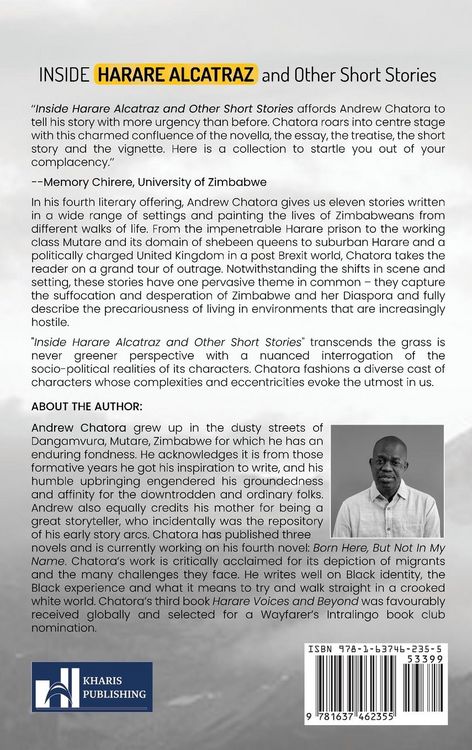 Produktbild: Inside Harare Alcatraz and Other Short Stories