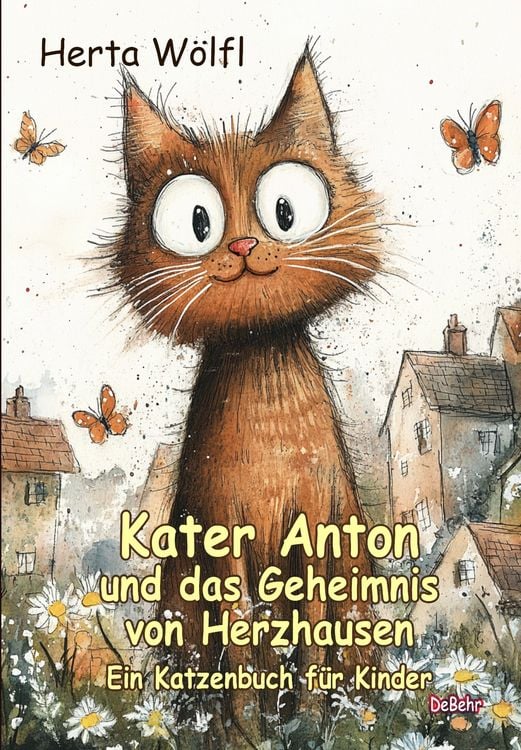 Produktbild: Kater Anton und das Geheimnis von Herzhausen - Ein Katzenbuch f&uuml;r Kinder