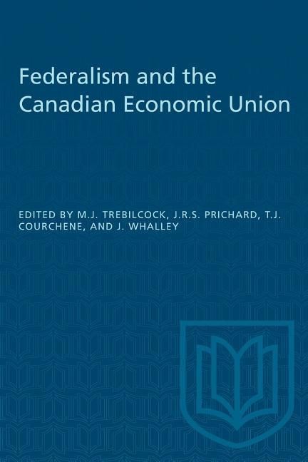Produktbild: Federalism and the Canadian Economic Union