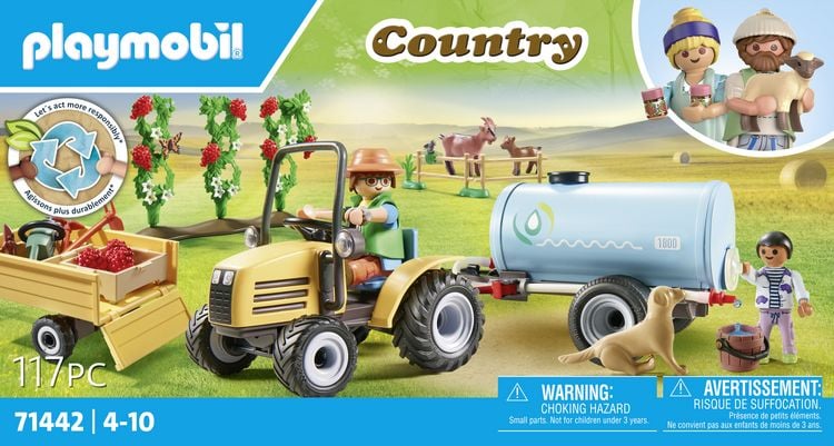 Playmobil Country Traktor mit Anhnger und Wassertank 71442 kaufen