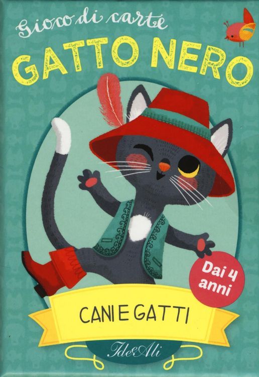 Produktbild: Cani e gatti. Gatto nero. Gioco di carte