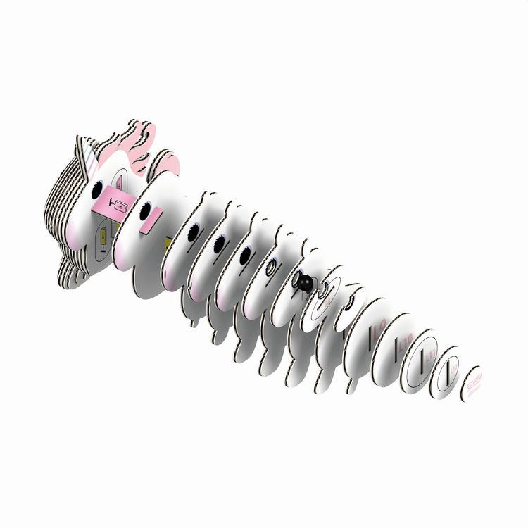 Produktbild: EUGY - 3D Bastelset Einhorn
