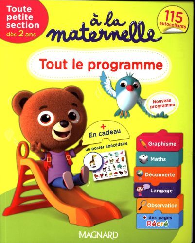 Produktbild: A la maternelle, toute petite section, d&egrave;s 2 ans : tout le programme