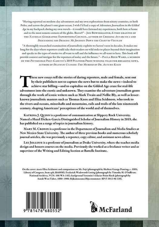 Produktbild: Adventure Journalism in the Gilded Age