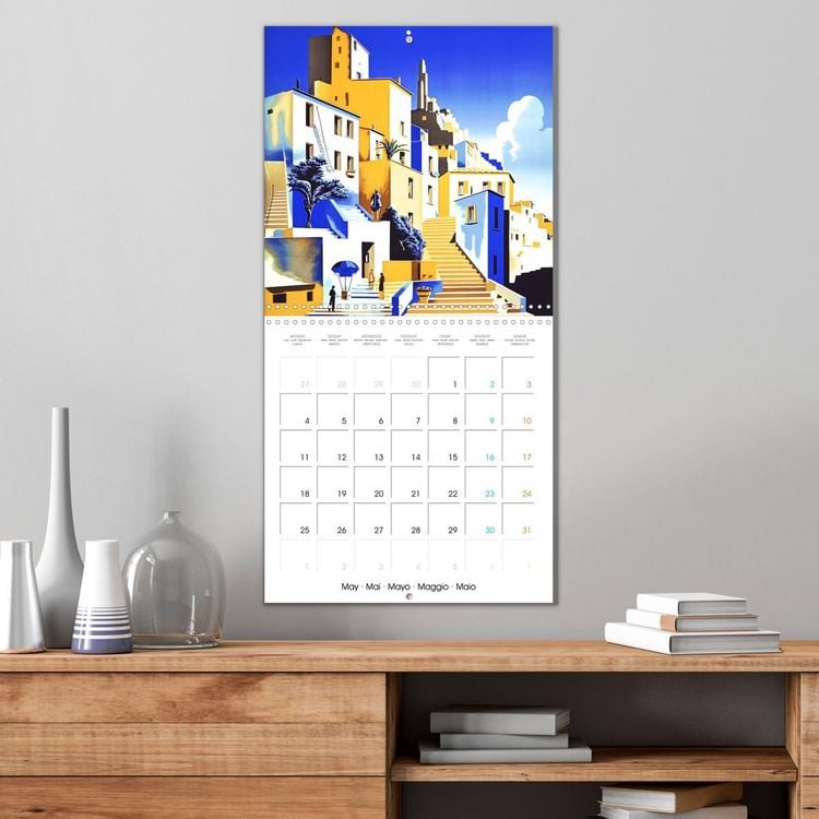 Produktbild: Illustrations promontoires (Calendrier mural carr&eacute; 2026 30x30 cm) Calendrier double avec une page pour vos prises de notes