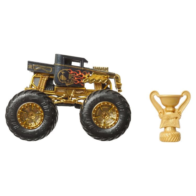 Produktbild: Hot Wheels Monster Trucks Bigfoot Trophy Champions 1:64 Die cast
