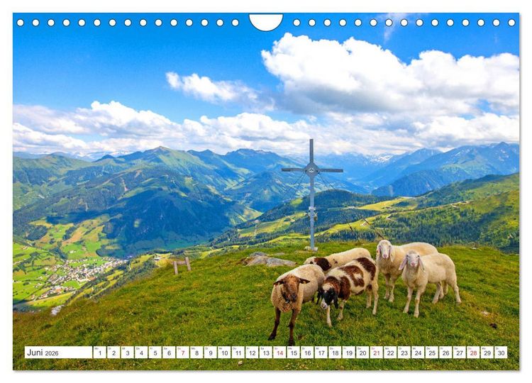 Produktbild: 5 Gipfel-Tour in Rauris (Wandkalender 2026 DIN A4 quer), CALVENDO Monatskalender
