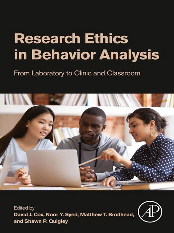 Produktbild: Research Ethics in Behavior Analysis