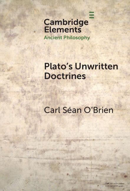 Produktbild: Plato's Unwritten Doctrines