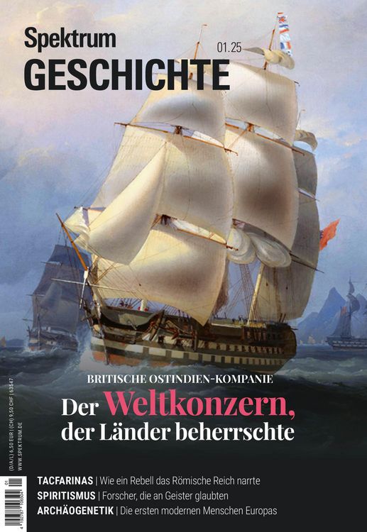 Produktbild: Spektrum Geschichte 1/2025 - Britische Ostindien-Kompanie