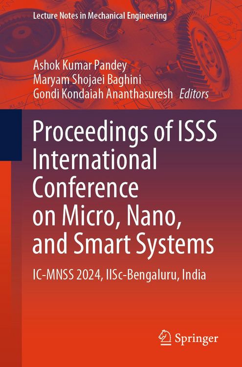 Produktbild: Proceedings of ISSS International Conference on Micro, Nano, and Smart Systems