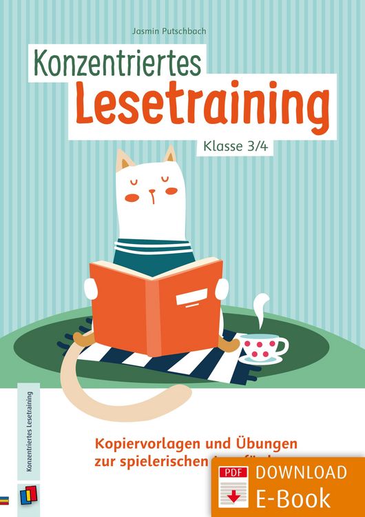 Produktbild: Konzentriertes Lesetraining - Klasse 3/4