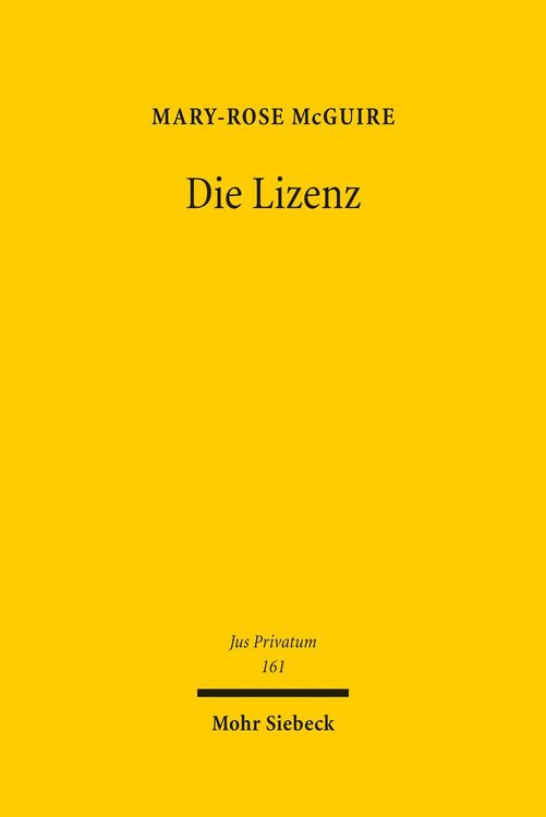 Produktbild: Die Lizenz