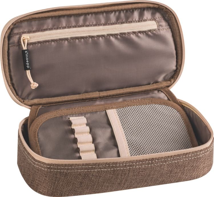 Produktbild: Brunnen Schlamperm&auml;ppchen s maepp XL &bdquo;Felt&ldquo; &brvbar; 1 Klappe(n), braun