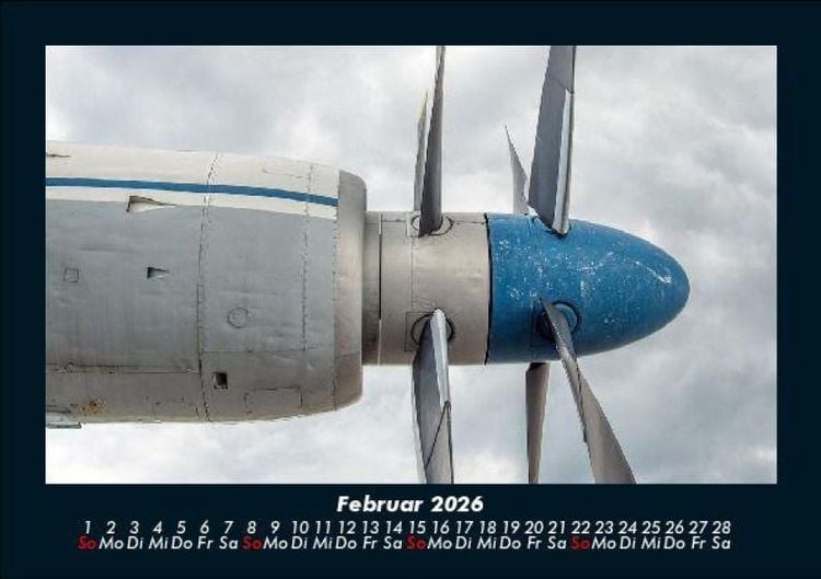 Produktbild: Flugzeuge 2026 Fotokalender DIN A5