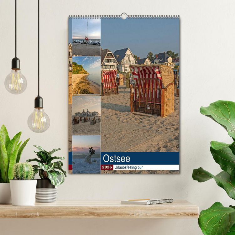 Produktbild: Ostsee. Urlaubsfeeling pur (Wandkalender 2026 DIN A2 hoch), CALVENDO Monatskalender