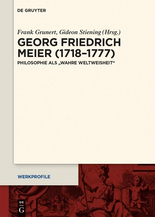 Produktbild: Georg Friedrich Meier (1718-1777)