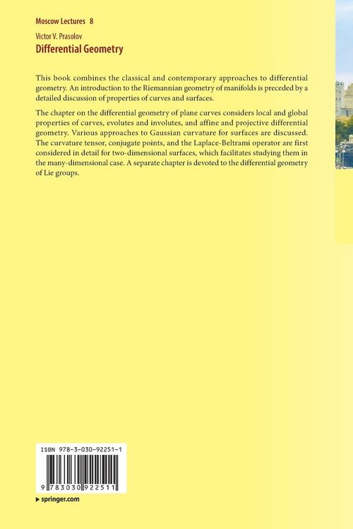 Produktbild: Differential Geometry