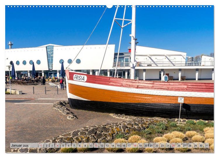Produktbild: Norden-Norddeich. Maritime Orte mit Flair (hochwertiger Premium Wandkalender 2026 DIN A2 quer), Kunstdruck in Hochglanz