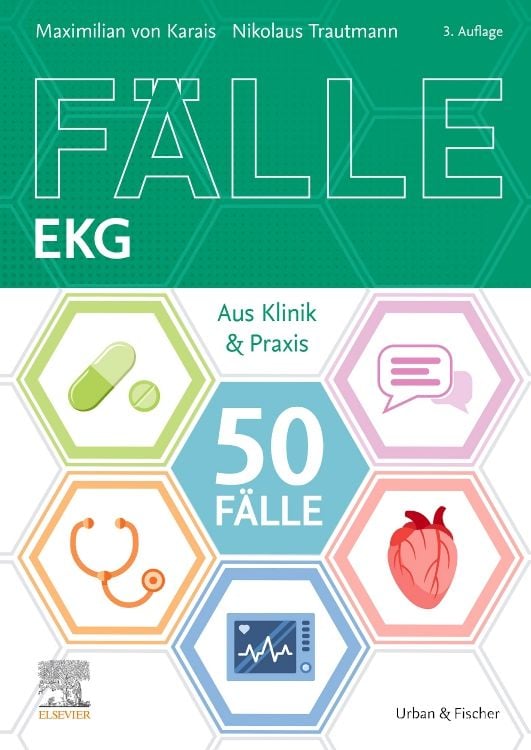 Bild vom Artikel 50 Fälle EKG vom Autor Nikolaus Trautmann