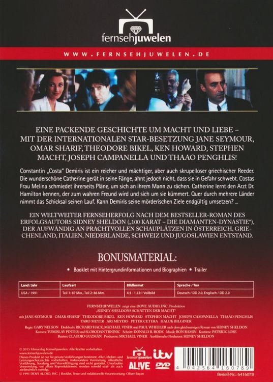 Produktbild: Schatten der Macht [2 DVDs] - Fernsehjuwelen