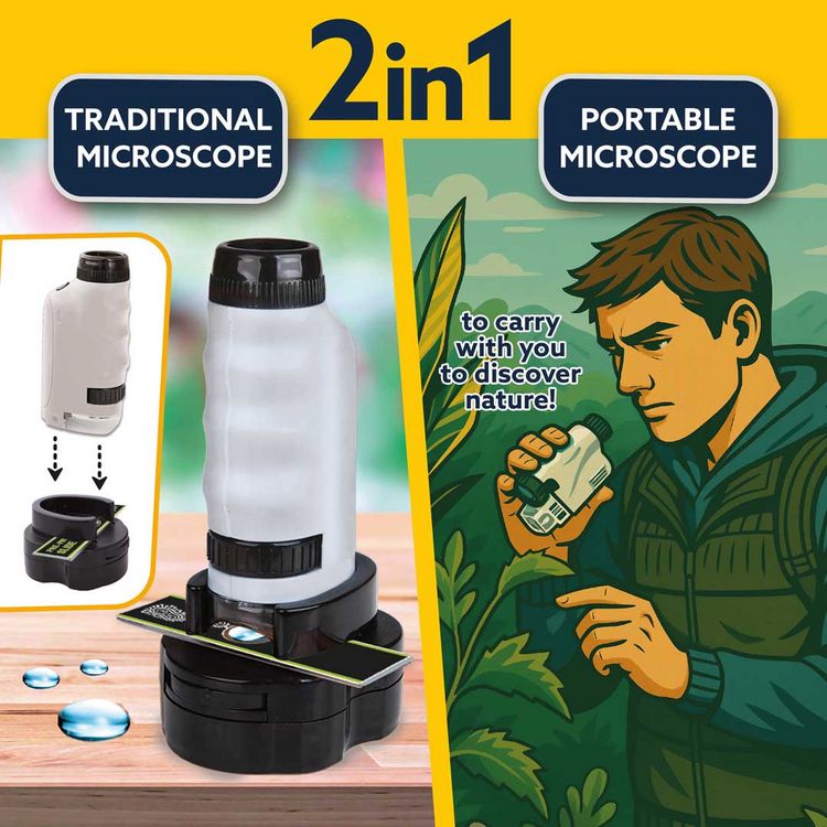 Produktbild: Ich bin ein Genie MICRO-MICROSCOPE