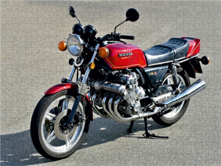 Produktbild: CALVENDO Puzzle Honda CBX 1000 1000 Teile Lege-Gr&ouml;&szlig;e 64 x 48 cm Foto-Puzzle Bild von Ingo Laue