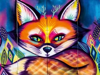 Produktbild: CALVENDO Puzzle Fuchs - Konf Leaf | 1000 Teile Lege-Gr&ouml;&szlig;e 64x48cm Foto-Puzzle f&uuml;r gl&uuml;ckliche Stunden