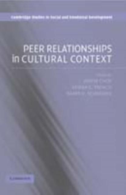 Produktbild: Peer Relationships in Cultural Context