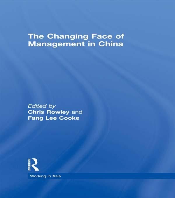 Produktbild: The Changing Face of Management in China