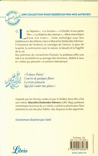 Produktbild: Des fleurs et des pleurs : po&eacute;sies choisies