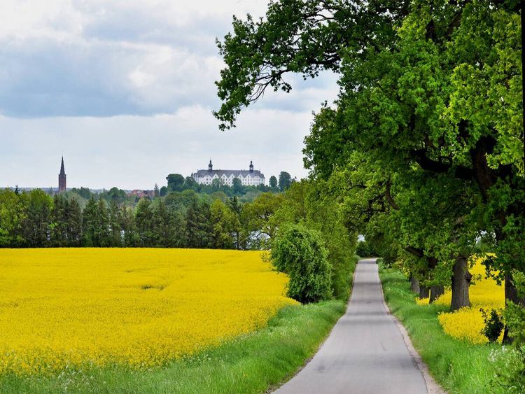 Produktbild: CALVENDO Puzzle Das Pl&ouml;ner Schloss | 1000 Teile Lege-Gr&ouml;&szlig;e 64x48cm Foto-Puzzle f&uuml;r gl&uuml;ckliche Stunden