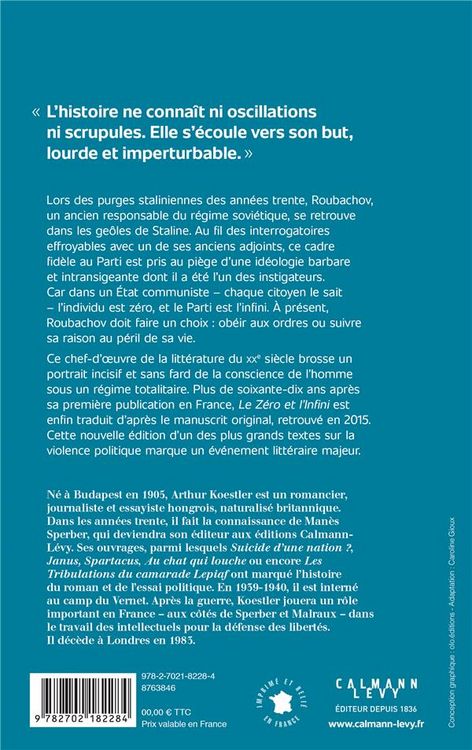 Produktbild: Le z&eacute;ro et l'infini